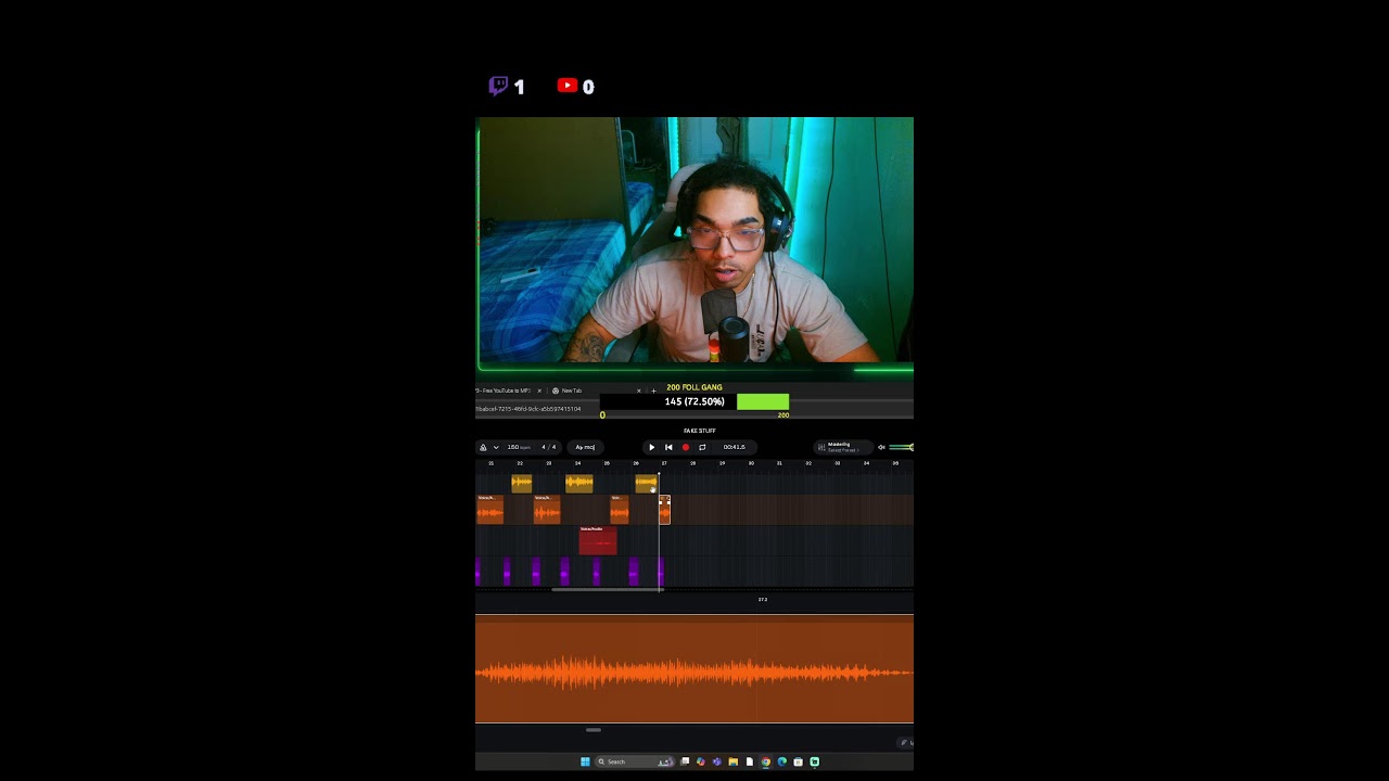 WE UP 1AM NOW IT LITTY  ( REPPING / irl / stream )