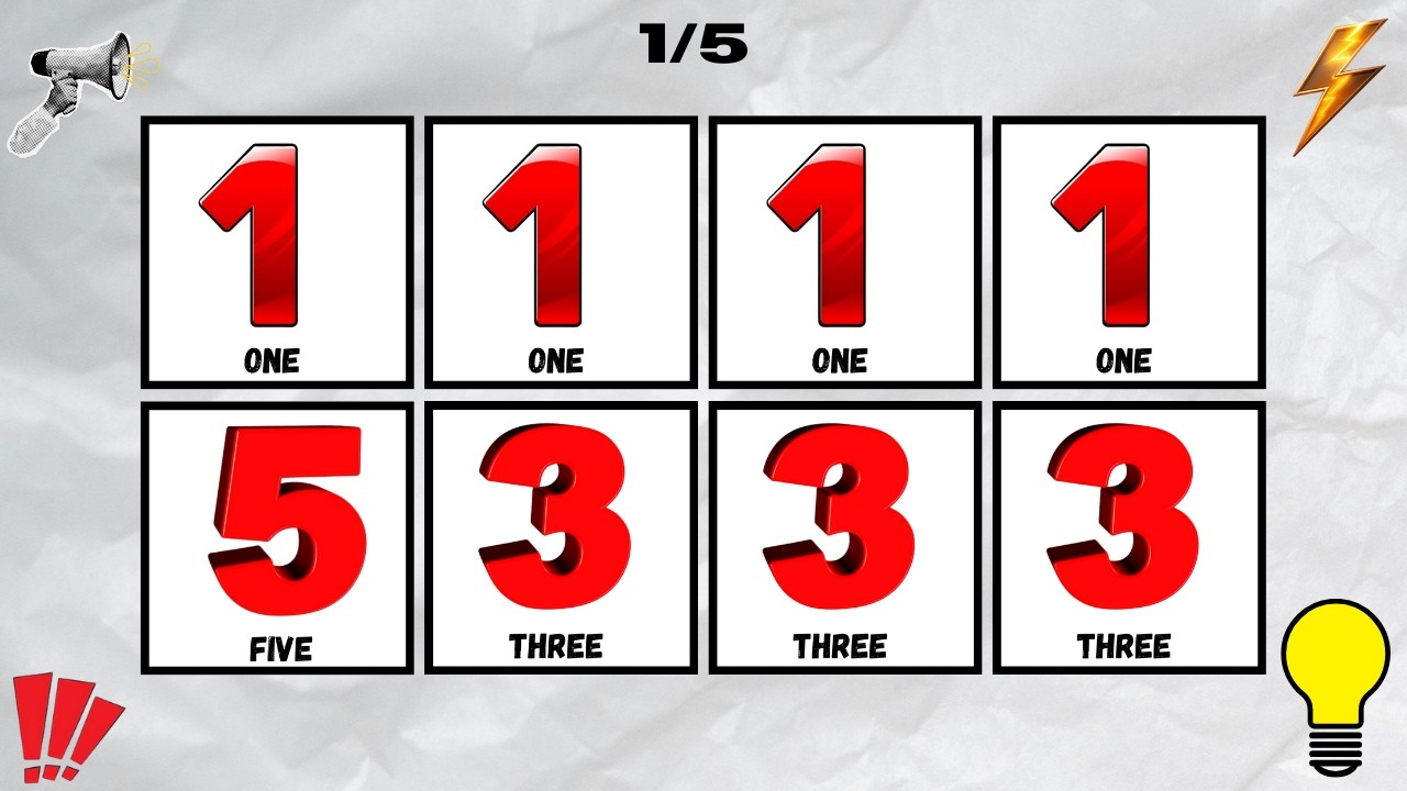 Say The Word On Beat Challenge | Level 1 - 5 | Level Easy to Insane