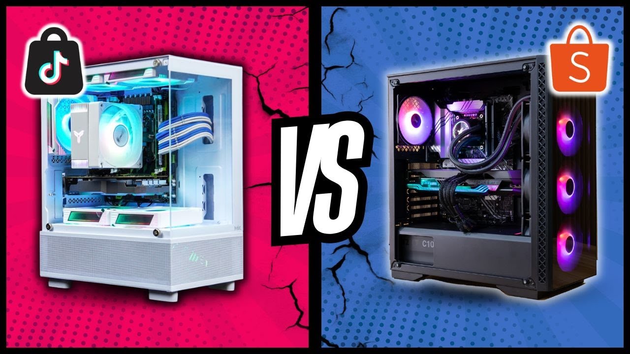So sánh PC GAMING bán chạy nhất trên Tiktok và Shopee!