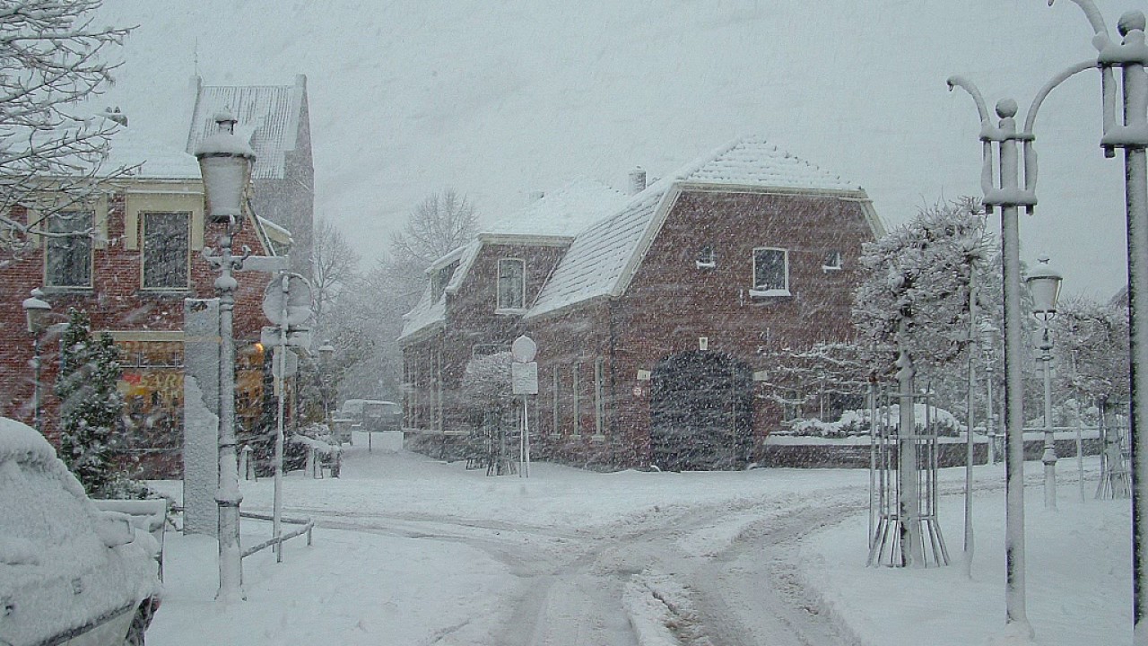 Sneeuw 25 november 2005