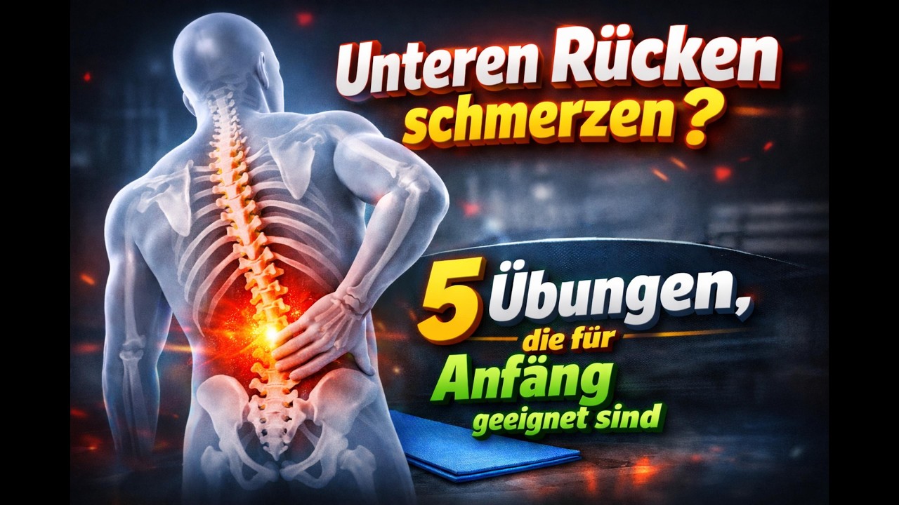 5 Übungen gegen Schmerzen im unteren Rücken