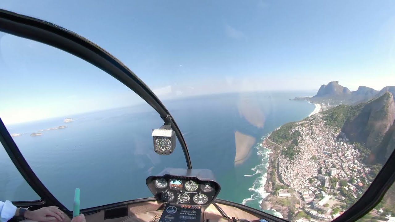 360º 4K HELICOPTER PANORAMIC TOUR - RIO DE JANEIRO 17/07/2022
