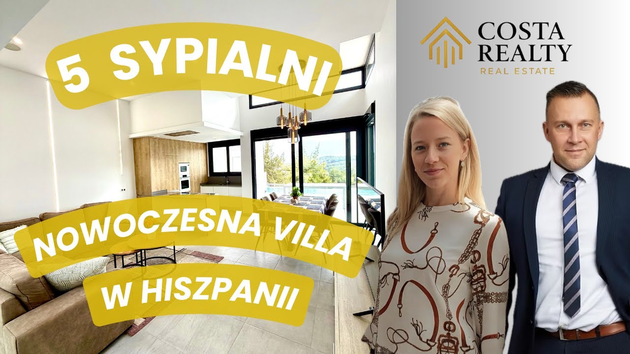 5-sypialniowa willa w Hiszpanii. Tak wygląda życie na Costa Blanca