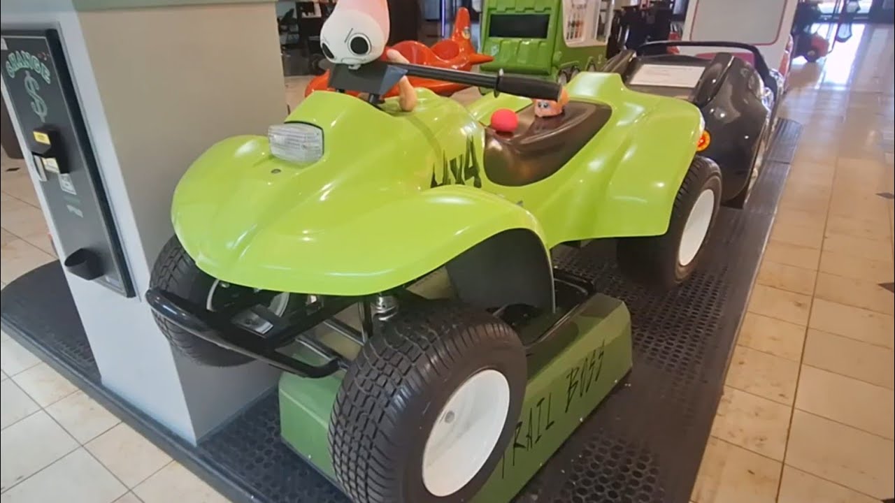 Theisen Vending Company Trail Boss kiddie ride (Light Green) (Now Gone) 