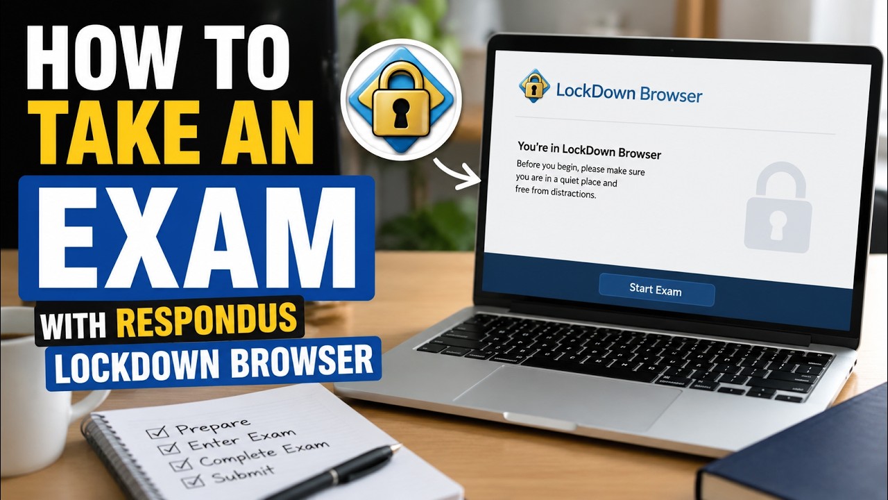 How to Take an Exam with Respondus LockDown Browser