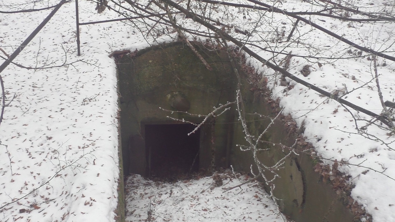 Alter Weltkriegsbunker in Regensburg