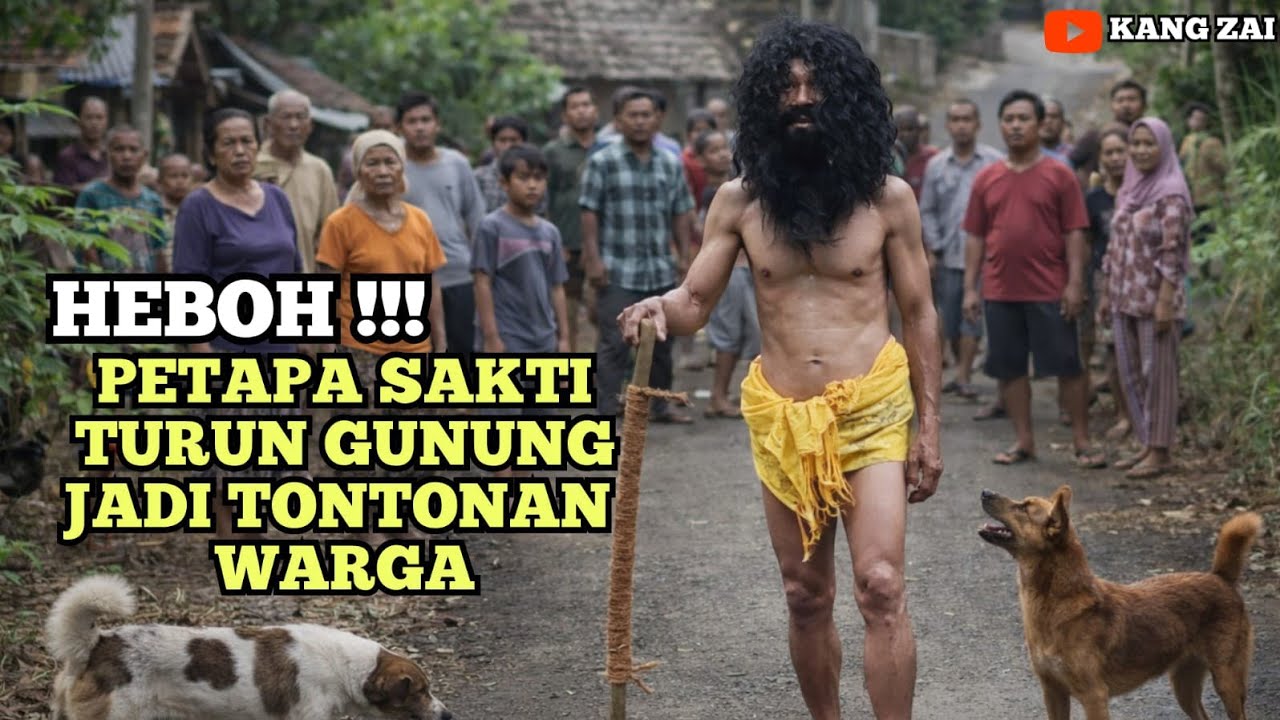 PETAPA TURUN GUNUNG MENCARI KANG ZA'I 