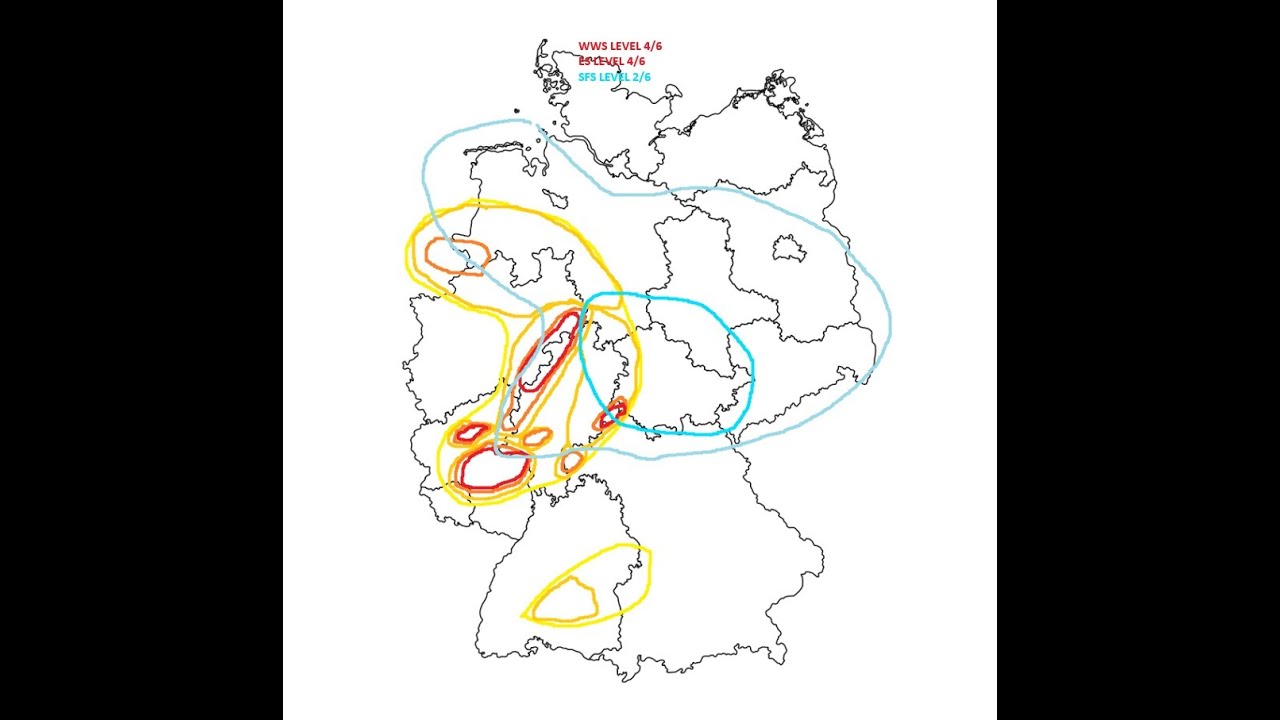 LIVE UPDATE ZUR EISREGENLAGE AM DIENSTAG! LEVEL 4/6 AUF DER WWS(WINTER WETTER SKALA)!