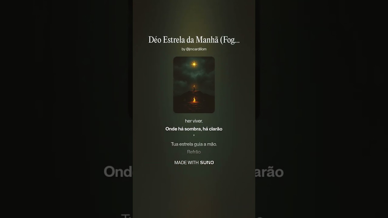 Déo Estrela da Manhã Fogo Vivo