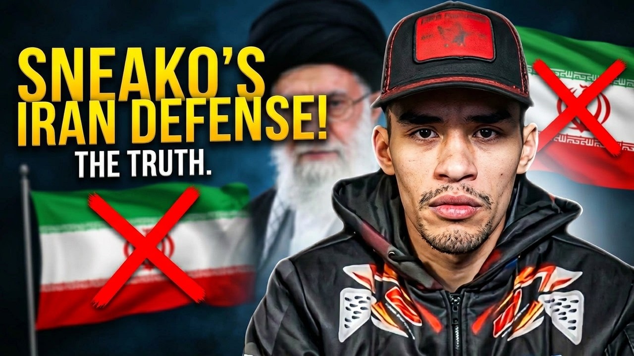Sneako Defends Controversial Iran Position