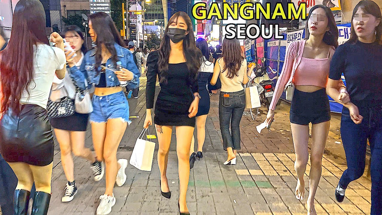 [4K 불금에 강남 클럽 거리]- 불금에 강남을 그냥 지나칠 순 없죠?😁😁😁함께 걸어주세요 👍👍👍GANGNAM/SEOUL/KOREA/JUST WALK