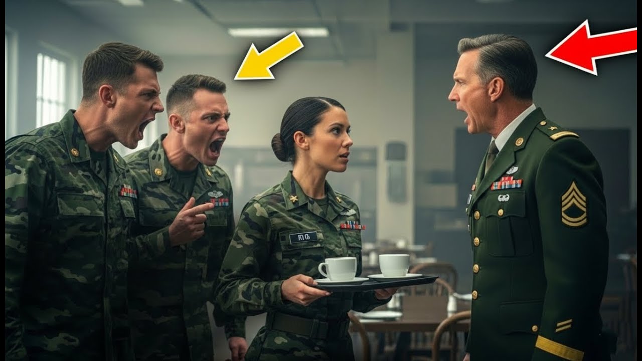 They Ordered Her to Serve Coffee, Until The General Saw Her and Froze in Fear