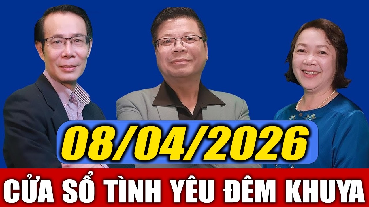 Nghe Cửa Sổ T&igrave;nh Y&ecirc;u VOV Đ&ecirc;m Khuya Ng&agrave;y 08/04/2026 | Đinh Đo&agrave;n Tư Vấn H&ocirc;n Nh&acirc;n Gia Đ&igrave;nh  H&ocirc;m Nay