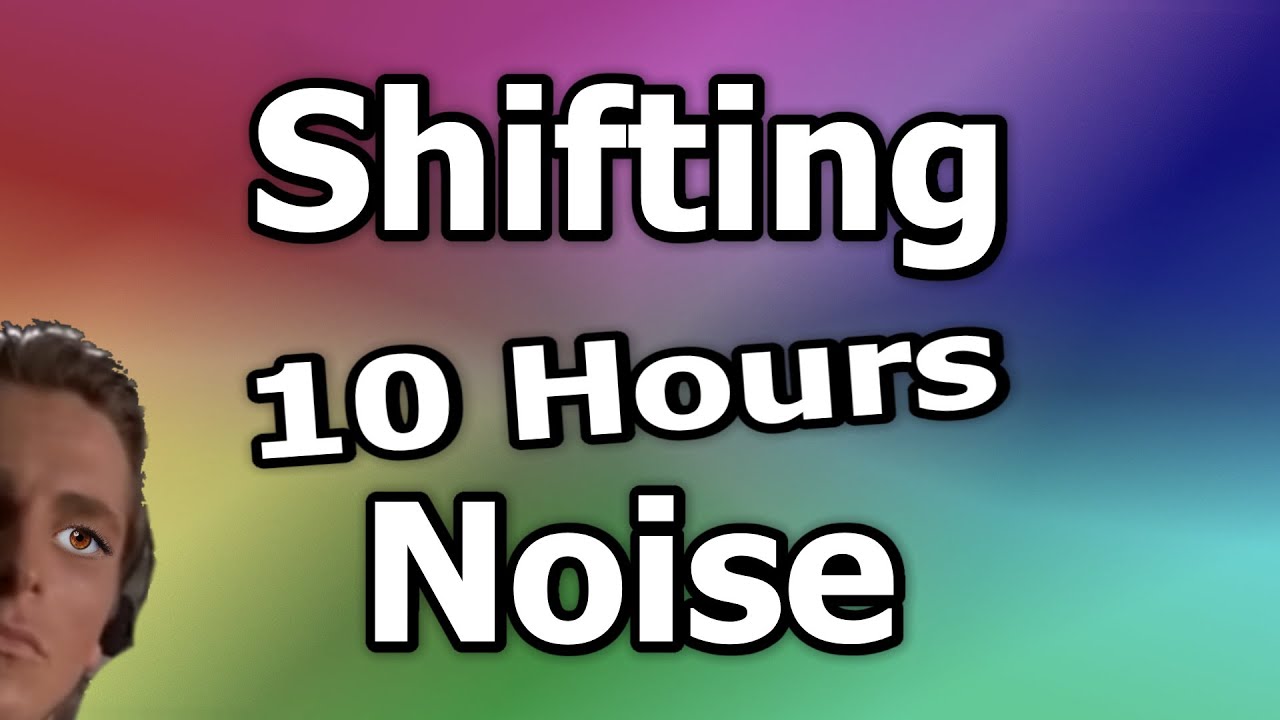 Slow Shifting Background Noise | 10 Hours of Modulated Background Noise