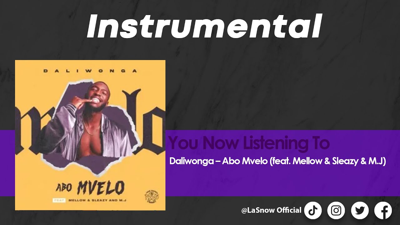 Daliwonga – Abo Mvelo (Feat. Mellow & Sleazy & M.J) (Instrumental)