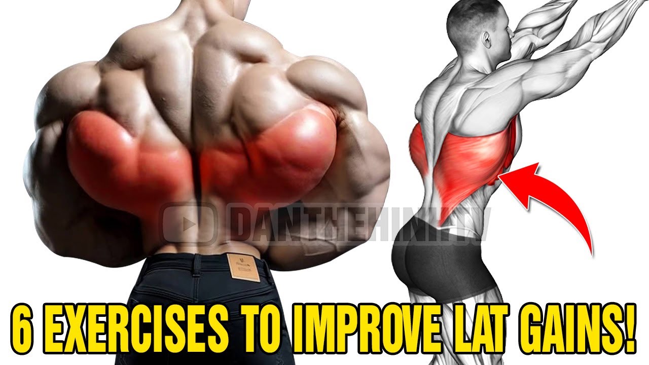 6 EXERCISES TO IMPROVE LAT GAINS!