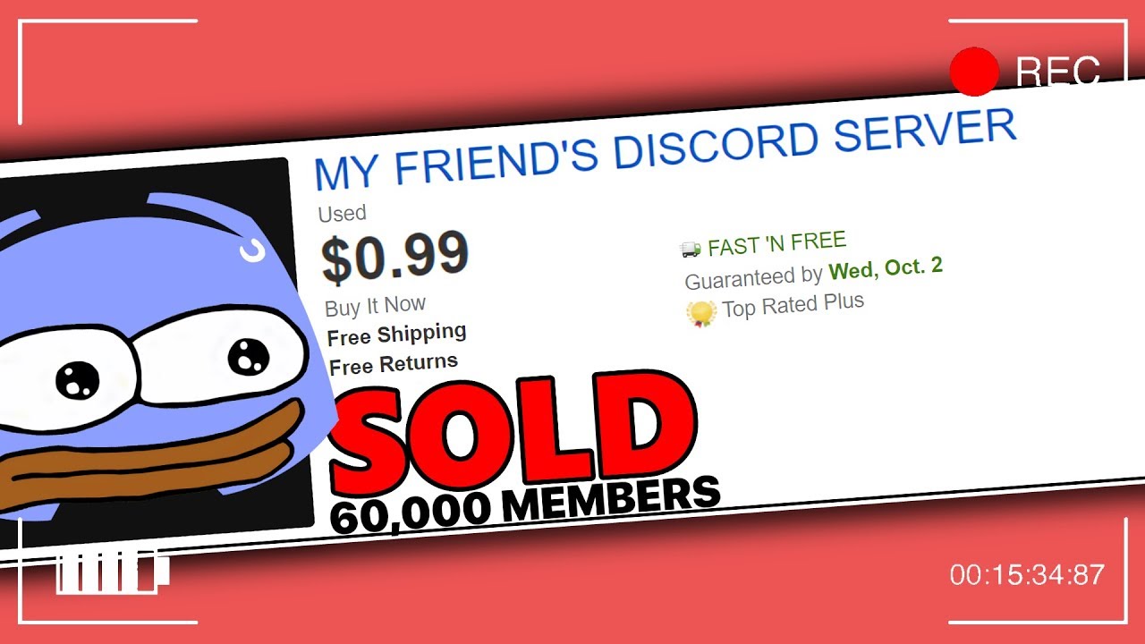 Я продал своим друзьям ОГРОМНЫЙ Discord на Ebay...