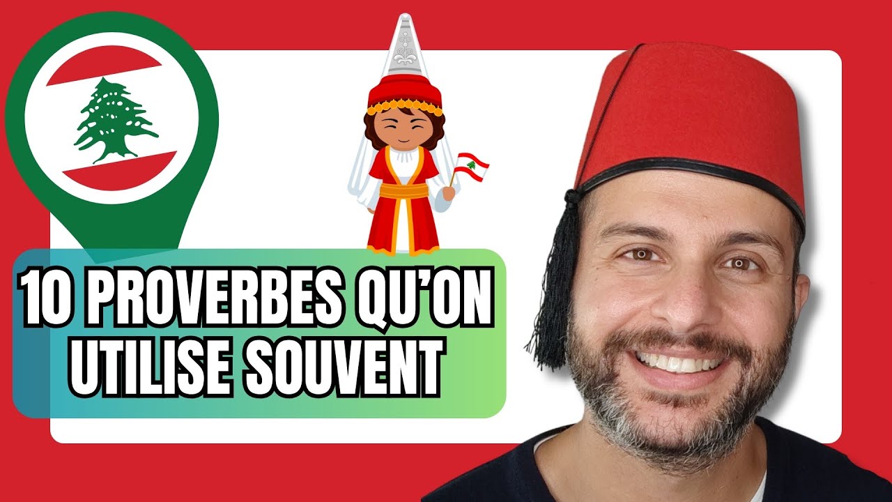 🇱🇧 Enrichis Ton Libanais : Découvre 10 Proverbes à utiliser en Conversation ! 🗣️