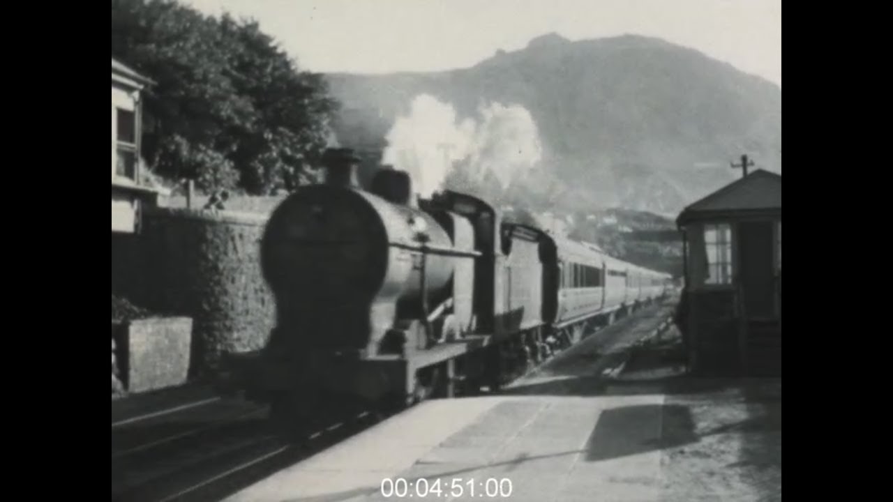 L.M.S. Railway Tour of North Wales, 1930s - Film 1017010