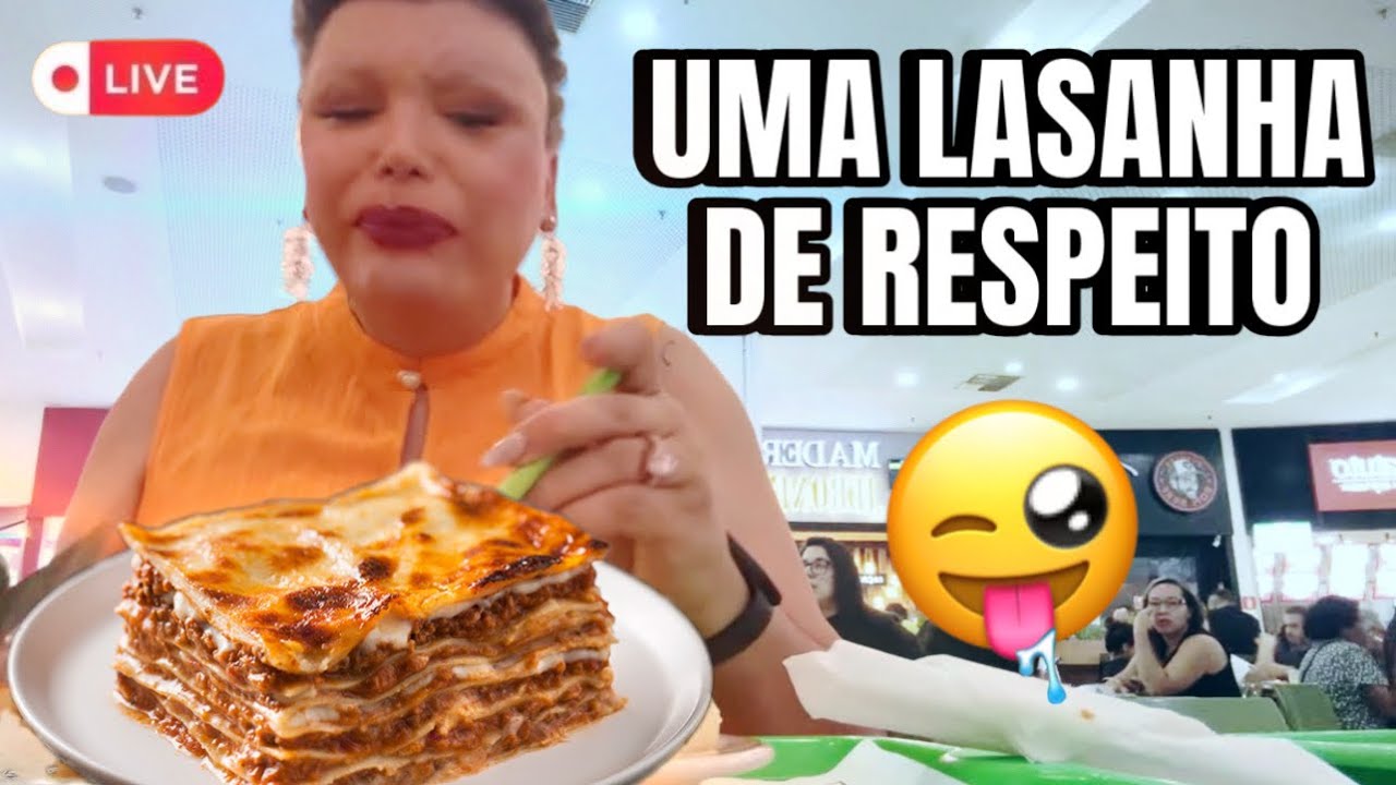 AQUELE ALMOCINHO DE PATRICIA NO SELF SERVICE DO SHOPPING