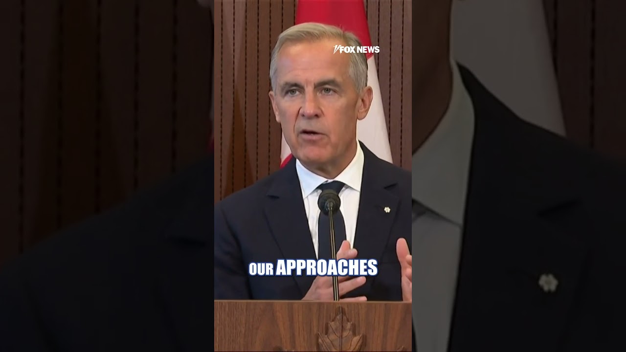 Carney says Canada will make its own decisions on who to trade with #shorts #foxnews #fox #news