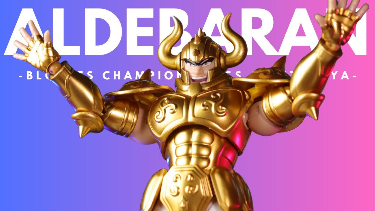 Blokees Saint Seiya Champion Class Aldebarán de Tauro Unboxing y Review