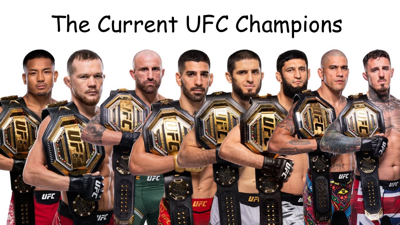 What Do We Do with These UFC Champions