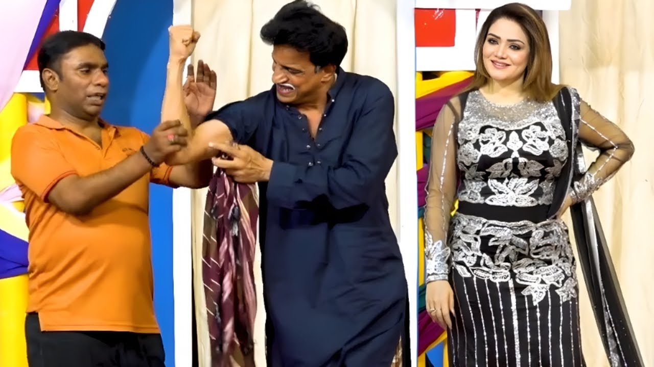 Azeem Vicky | Feroza Ali and Sarfraz Vicky | New Stage Drama Eid Mere Yaar Di Comedy Clip 2025