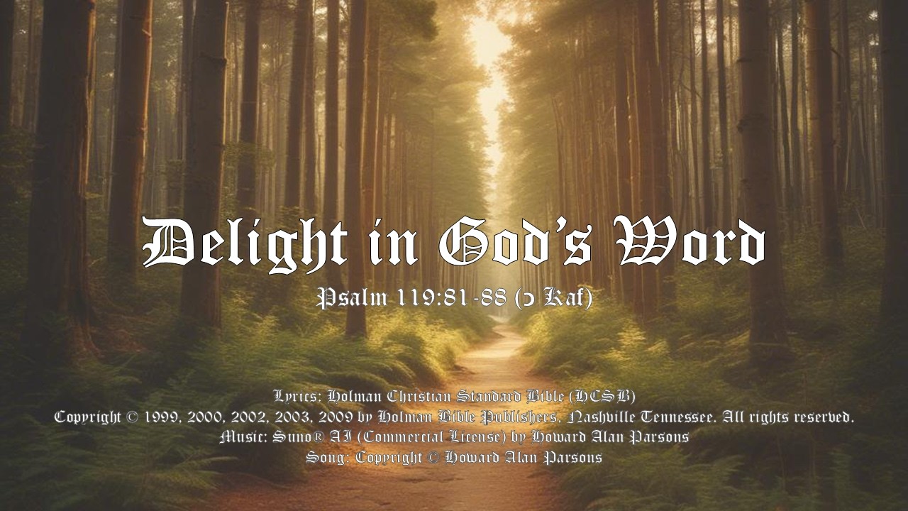 Psalm 119:81-88 (כ Kaf)