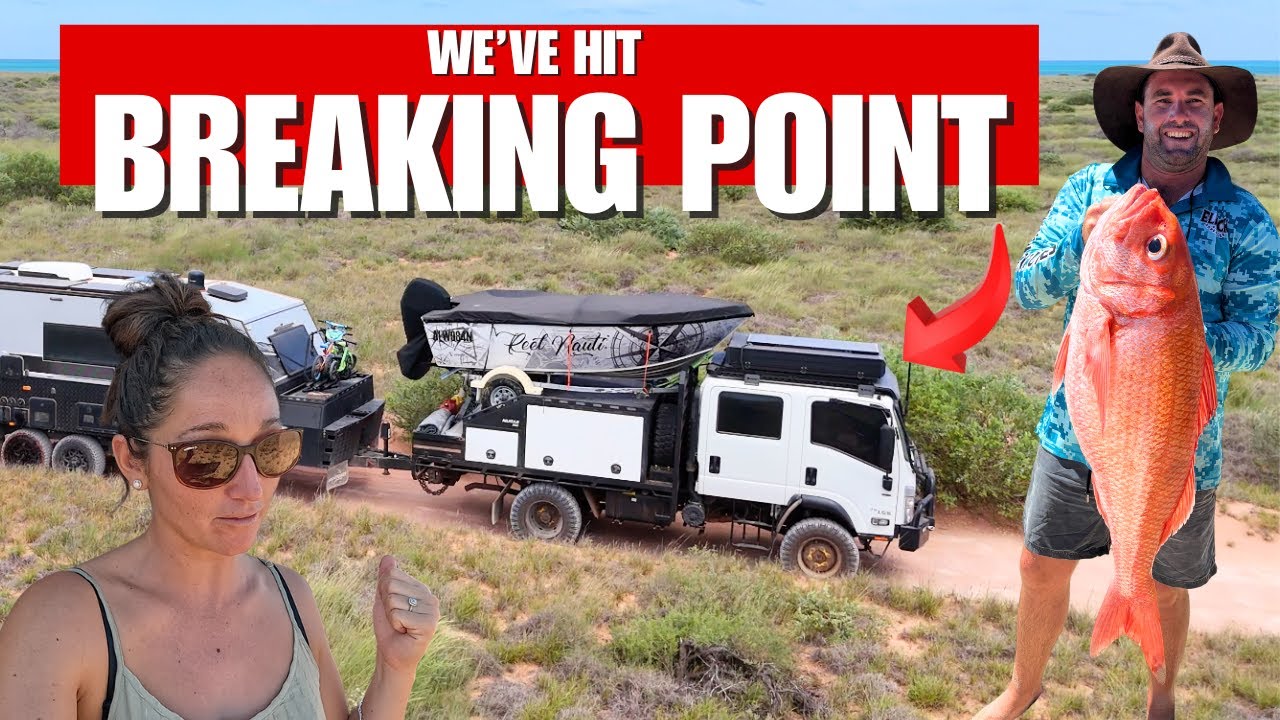 🥵🔥 EXTREME HEAT & A BROKEN TRUCK  PLUS TRAVELLING AUSTRALIA STRUGGLES & EXPERIENCES - TRUTH!