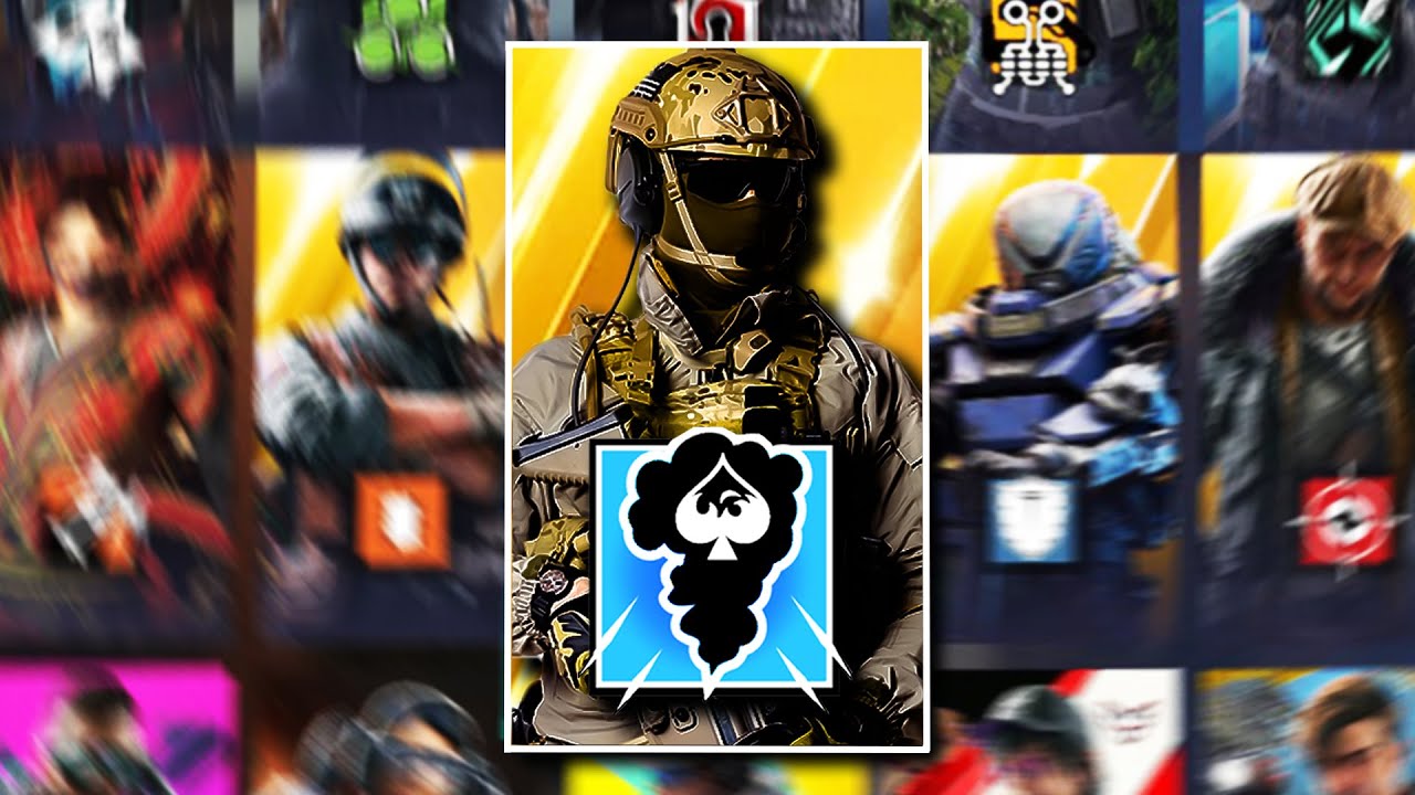 Самый изменённый оперативник в истории Rainbow Six Siege.....