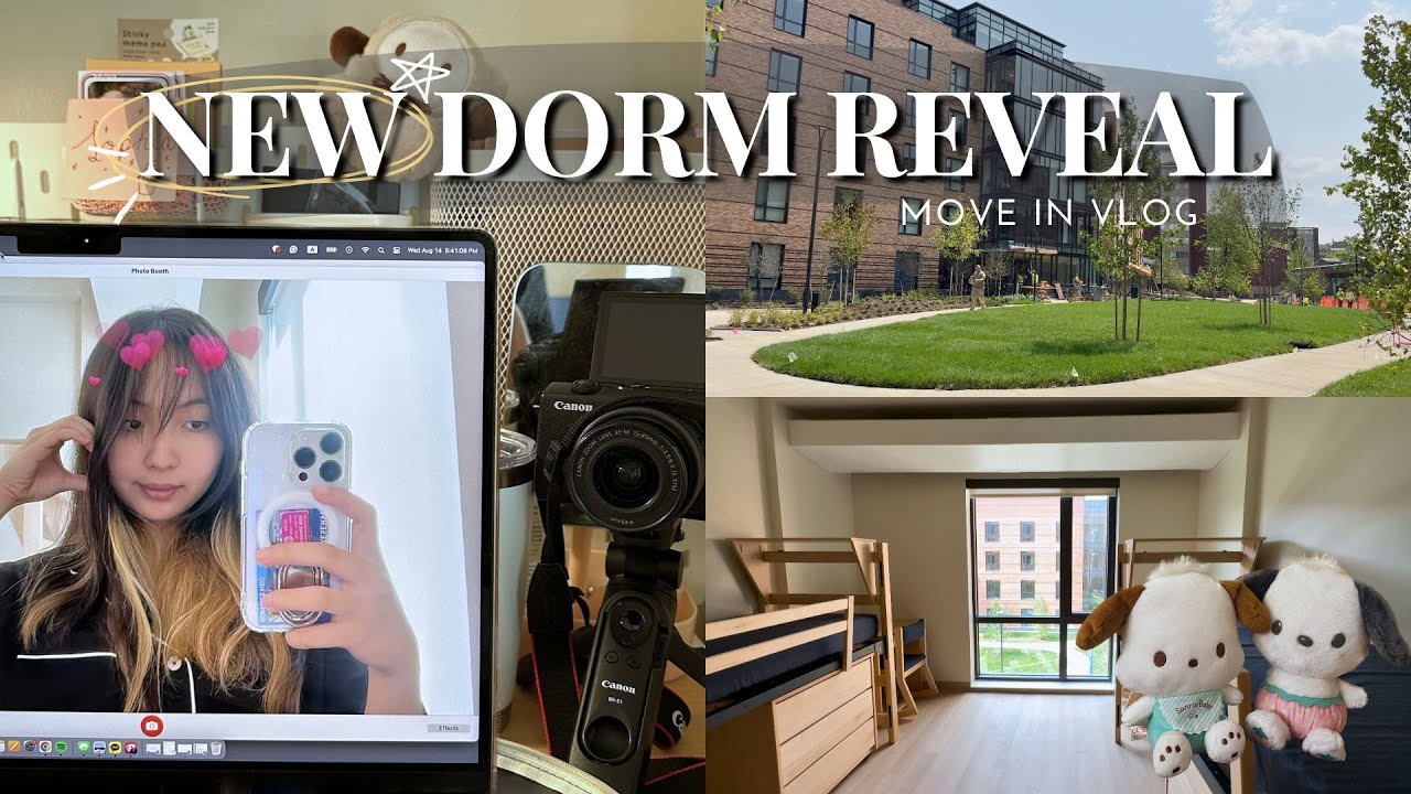 Move-In Day! // dorm tour, back-to-school shopping, organizing & exploring the area