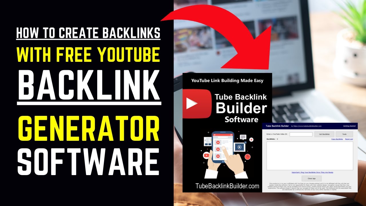 How To Create Backlinks With Free YouTube Backlink Generator Software
