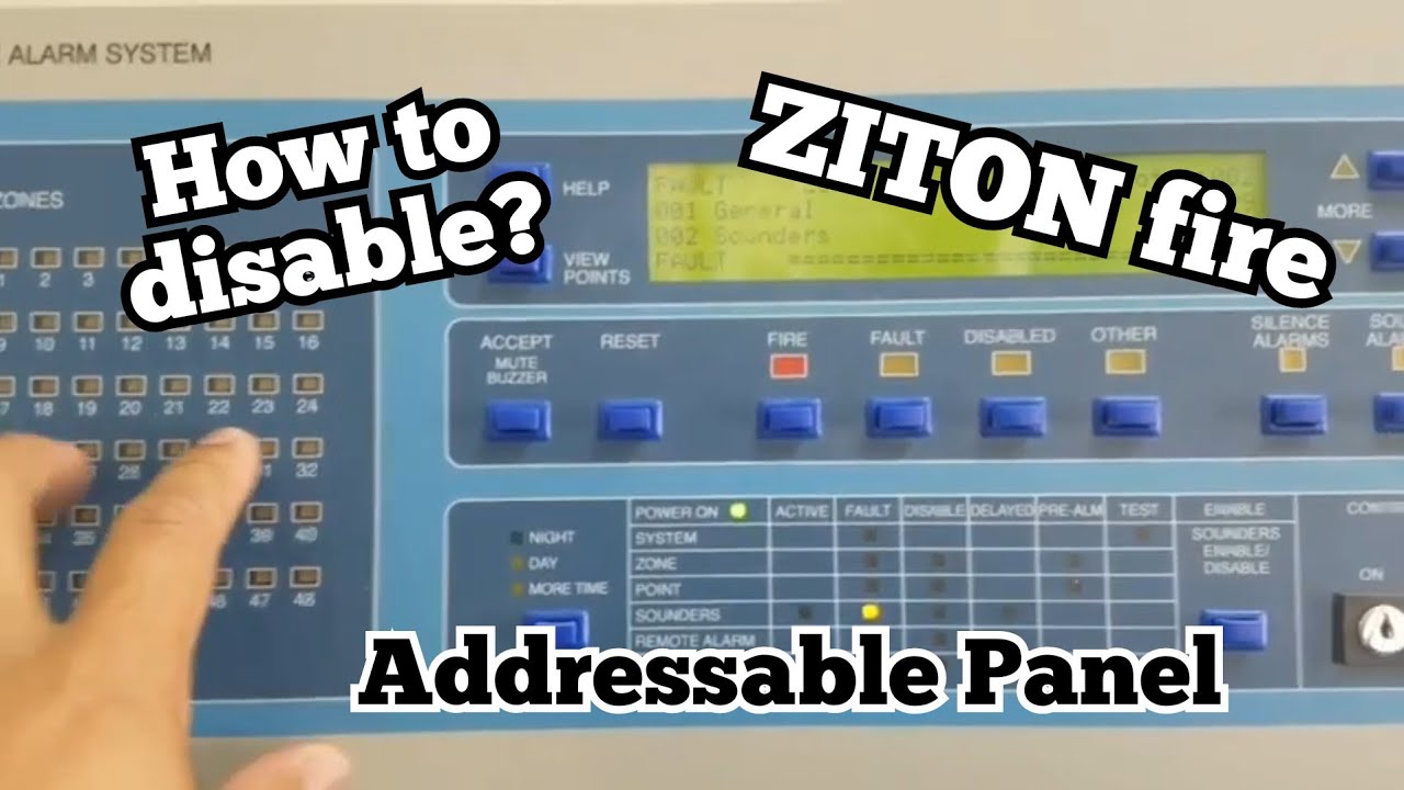 ADDRESSABLE FIRE ALARM PANEL