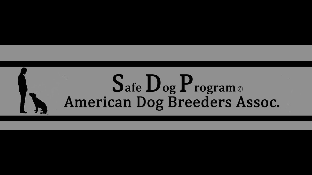 Responsible Dog Ownership Education - ADBA's Safe Dog Program
