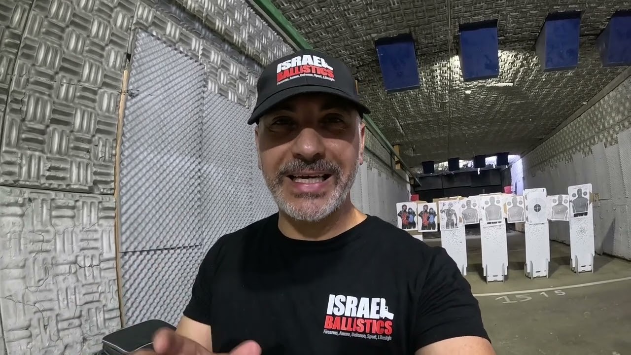 Israel Ballistics מבקרים במטווח להב הרצליה