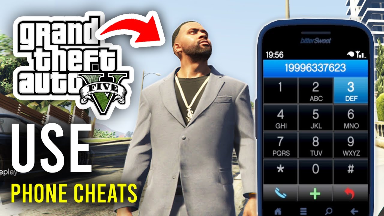 How To Use Cell Phone Cheats In GTA 5 - Full Guide
