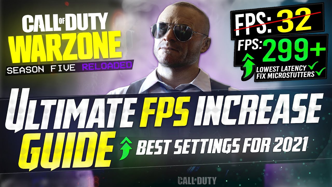 🔧 COD: WARZONE Dramatically increase performance / FPS with any setup! *Best Settings 2021* S5 🖱️🎮✔️