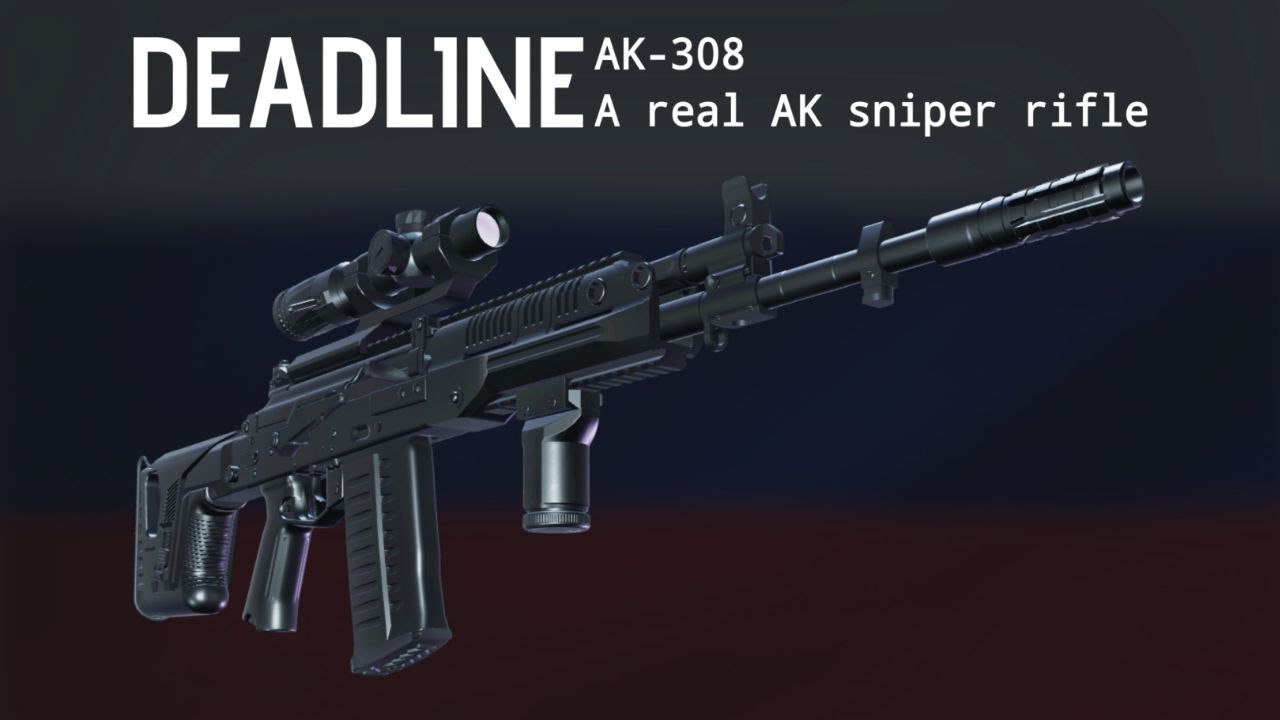 AK-308: A SNIPER AK | ROBLOX DEADLINE