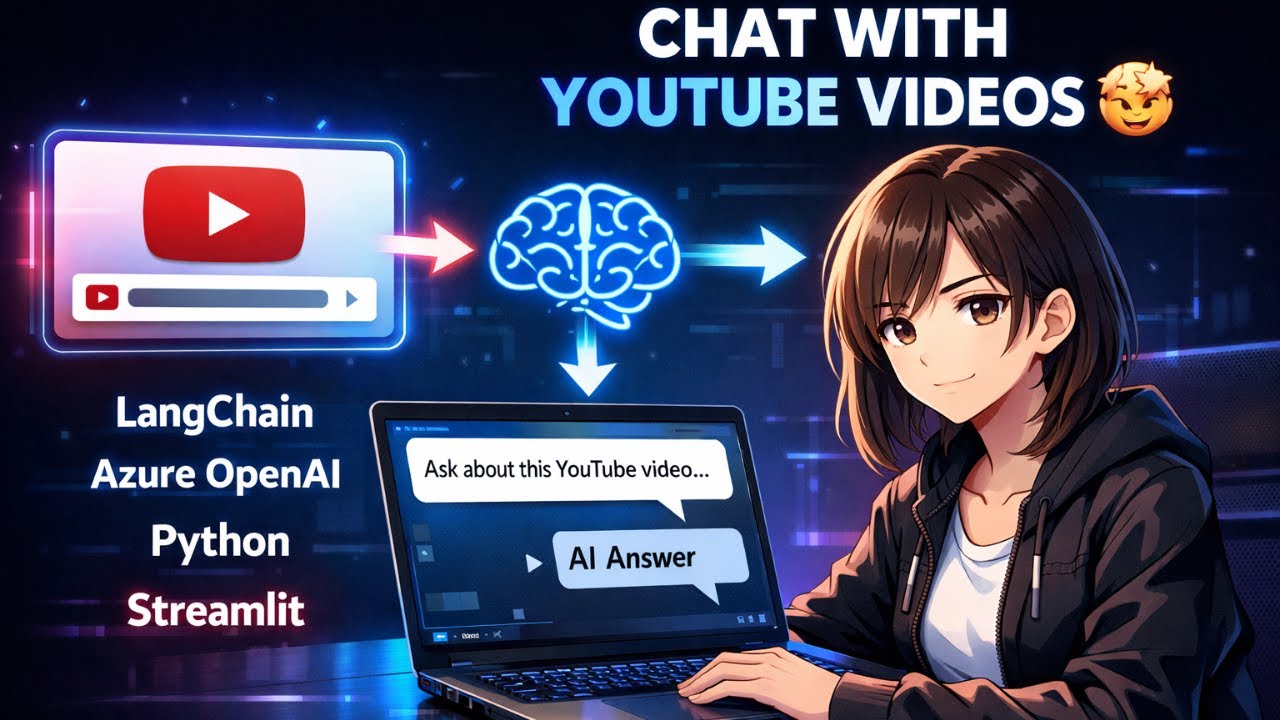 AI That Answers Questions From YouTube Videos 🤖 | LangChain + Azure OpenAI