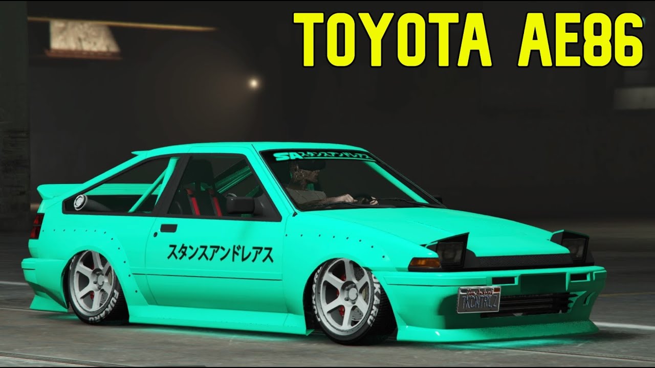 Gta 5 онлайн Toyota Ae86.Futo Gtx - Кастомизация - НОВЫЙ FUTO