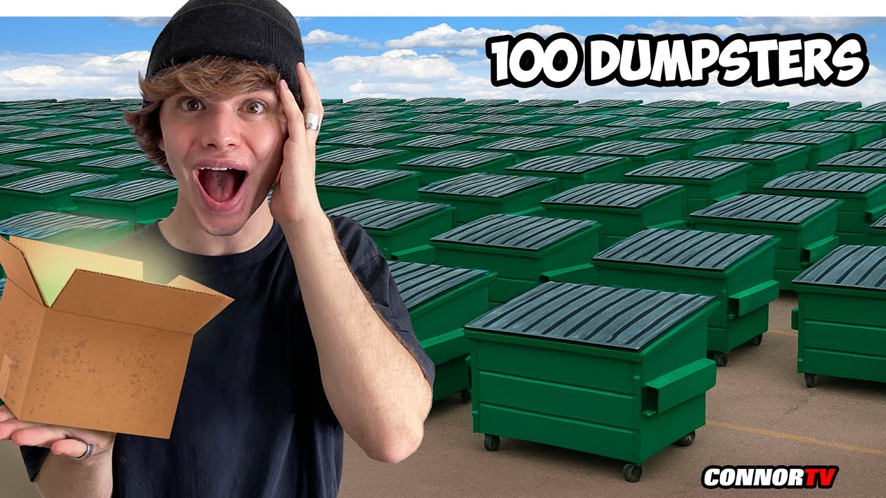 I Searched 100 Dumpsters, Here's What I Found Dumpster Diving