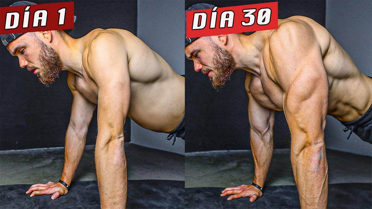 Haz solo 30 flexiones al día con este plan RESULTADOS LOCOS @igorvoitenko2