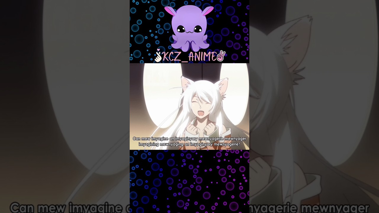 Cat tongue twister #shorts #animeedit #anime #cute #cuteanime #kawaii