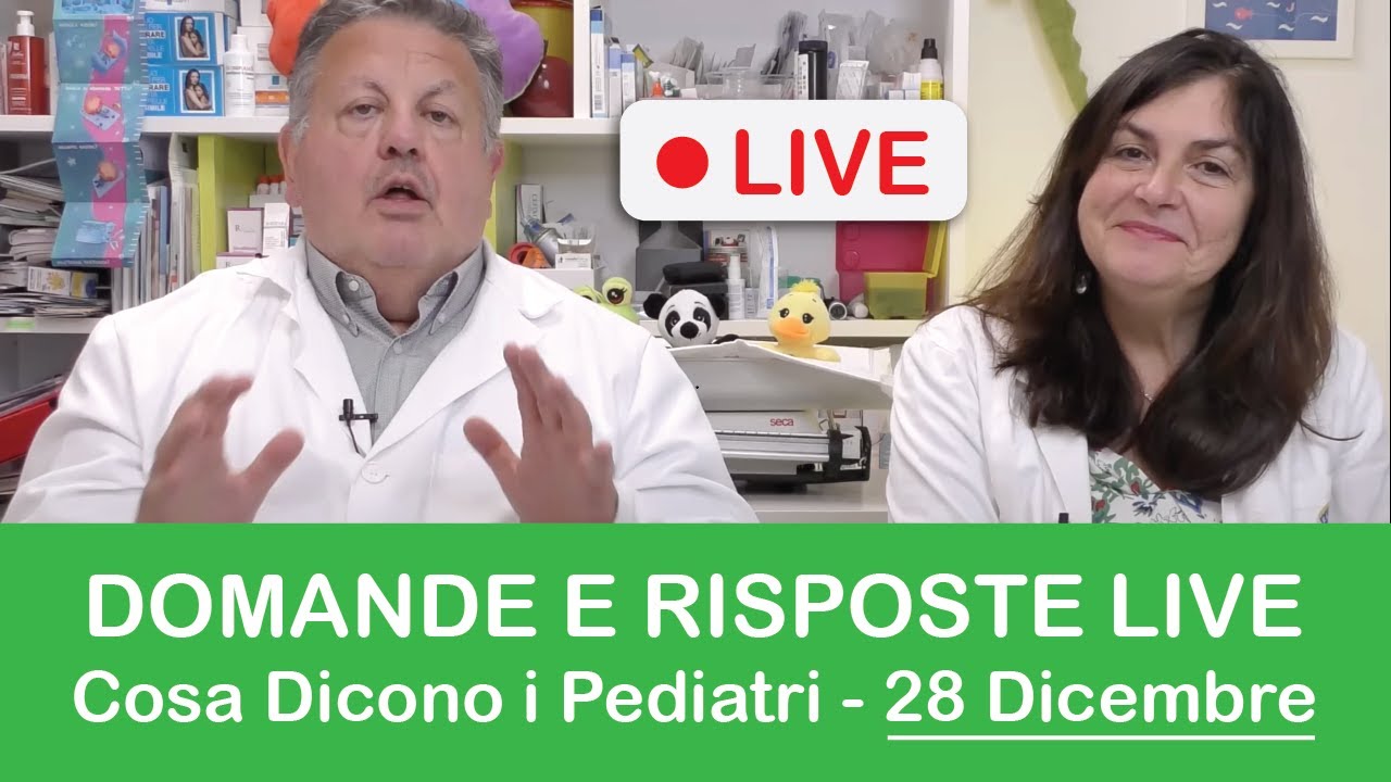 LIVE: Infezioni respiratorie - Cosa Dicono i Pediatri.