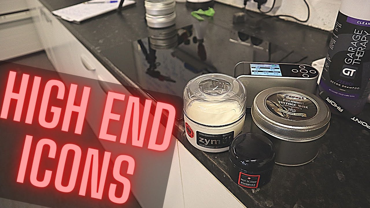 Iconic High End Wax Comparison | Do you need to spend lots of money on car wax?