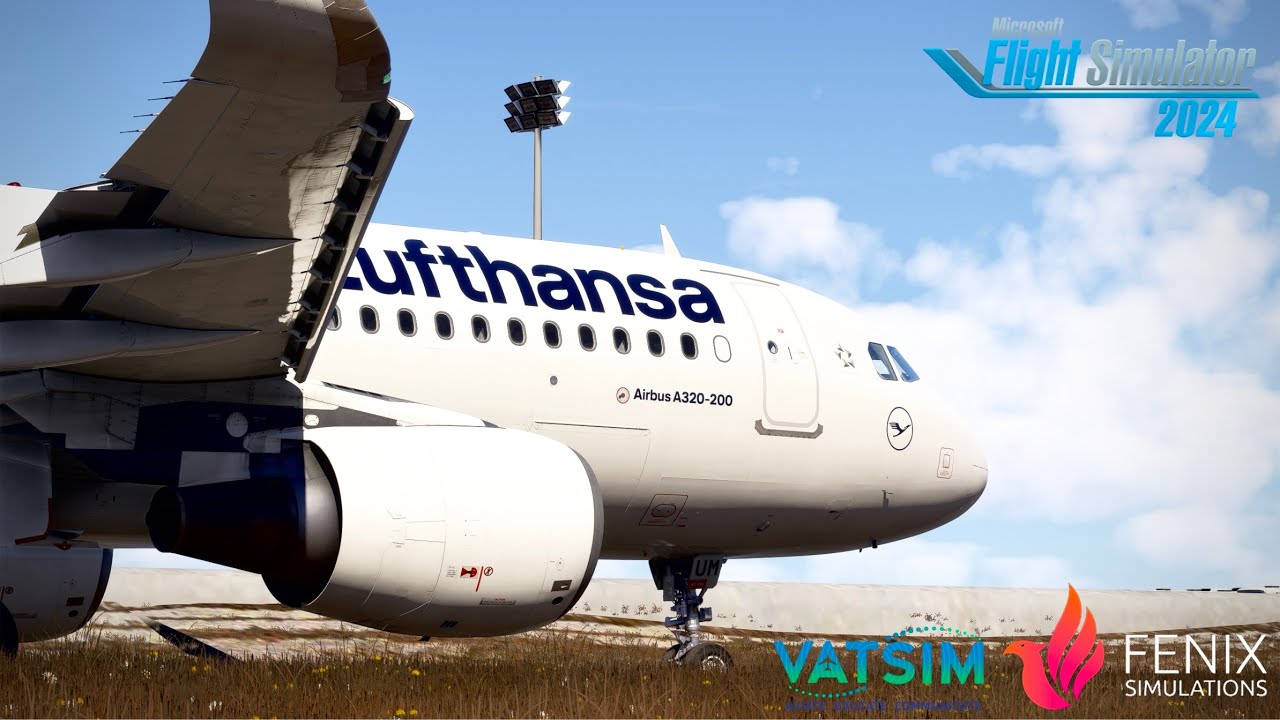 Реалистичный заход на посадку в Испании | Fenix ​​A320 | Вид из кабины | VATSIM | MSFS2024 | Ульт...