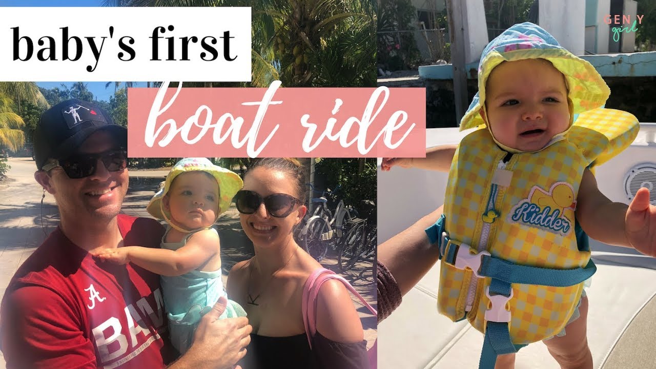 BABY'S FIRST BOAT RIDE | DAY IN THE LIFE WITH A BABY VLOG