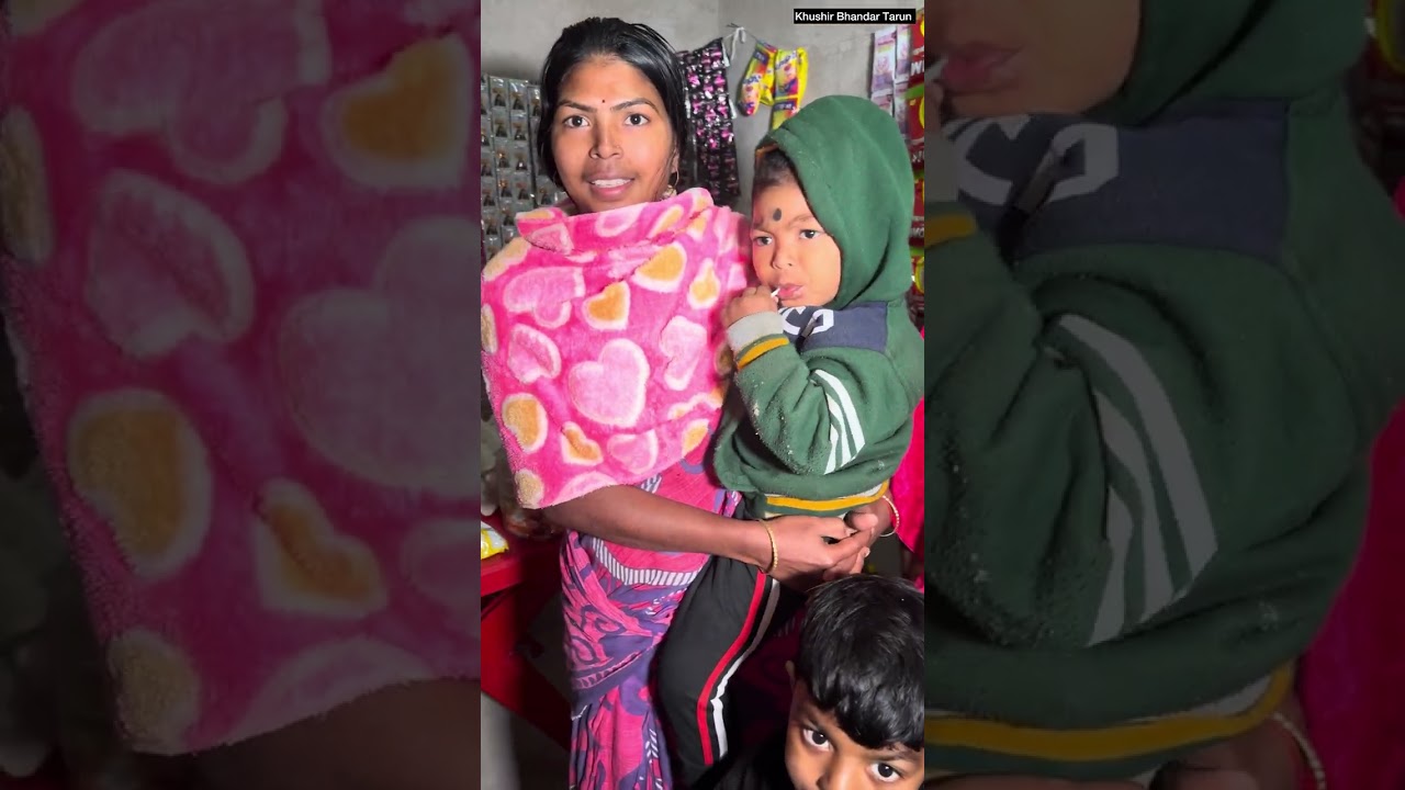 বাবা হারা ৪ টে বাচ্চা কি করে মা মানুষ করবে!