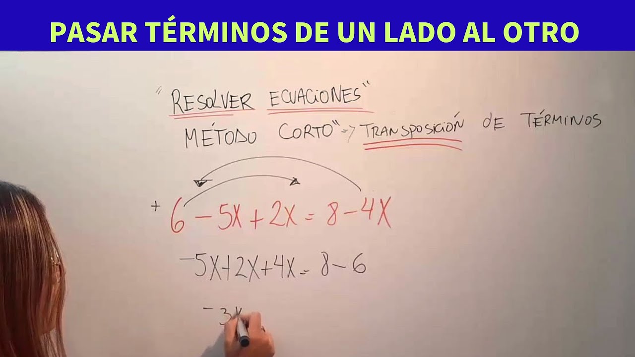 como resolver una ECUACIÓN, Chile